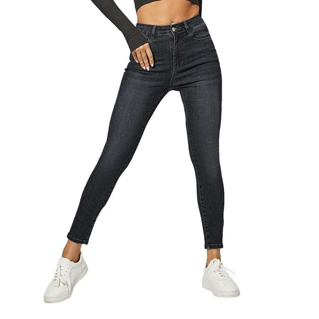 Ankle-length women skinny jeans