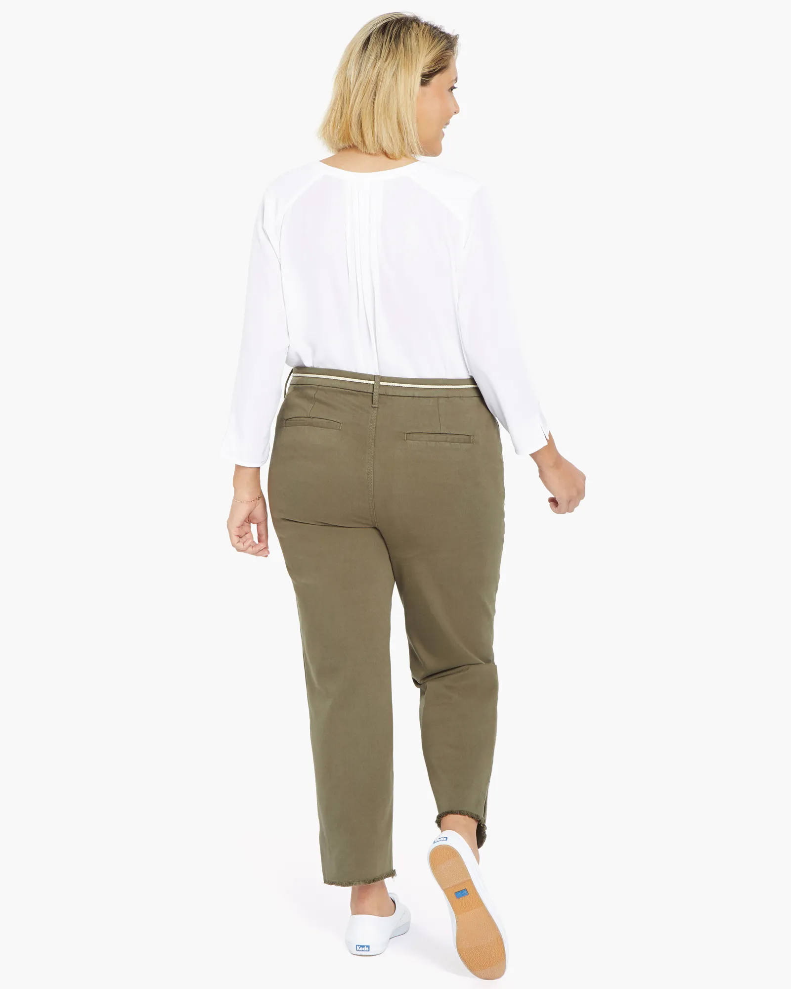Ariana Relaxed Trousers | Moss