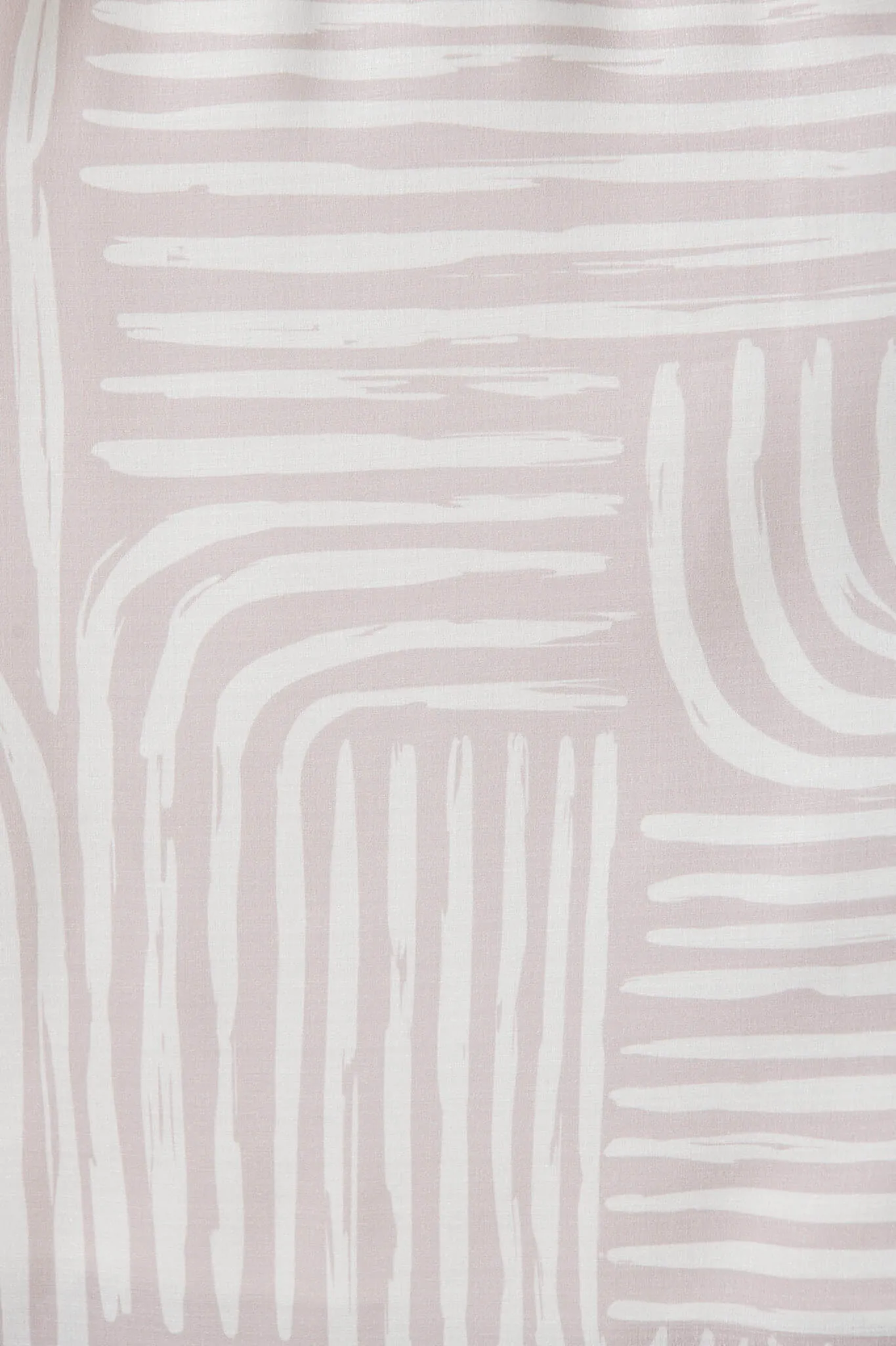 Asha Midi Sundress In Beige Swirl Print Linen Blend
