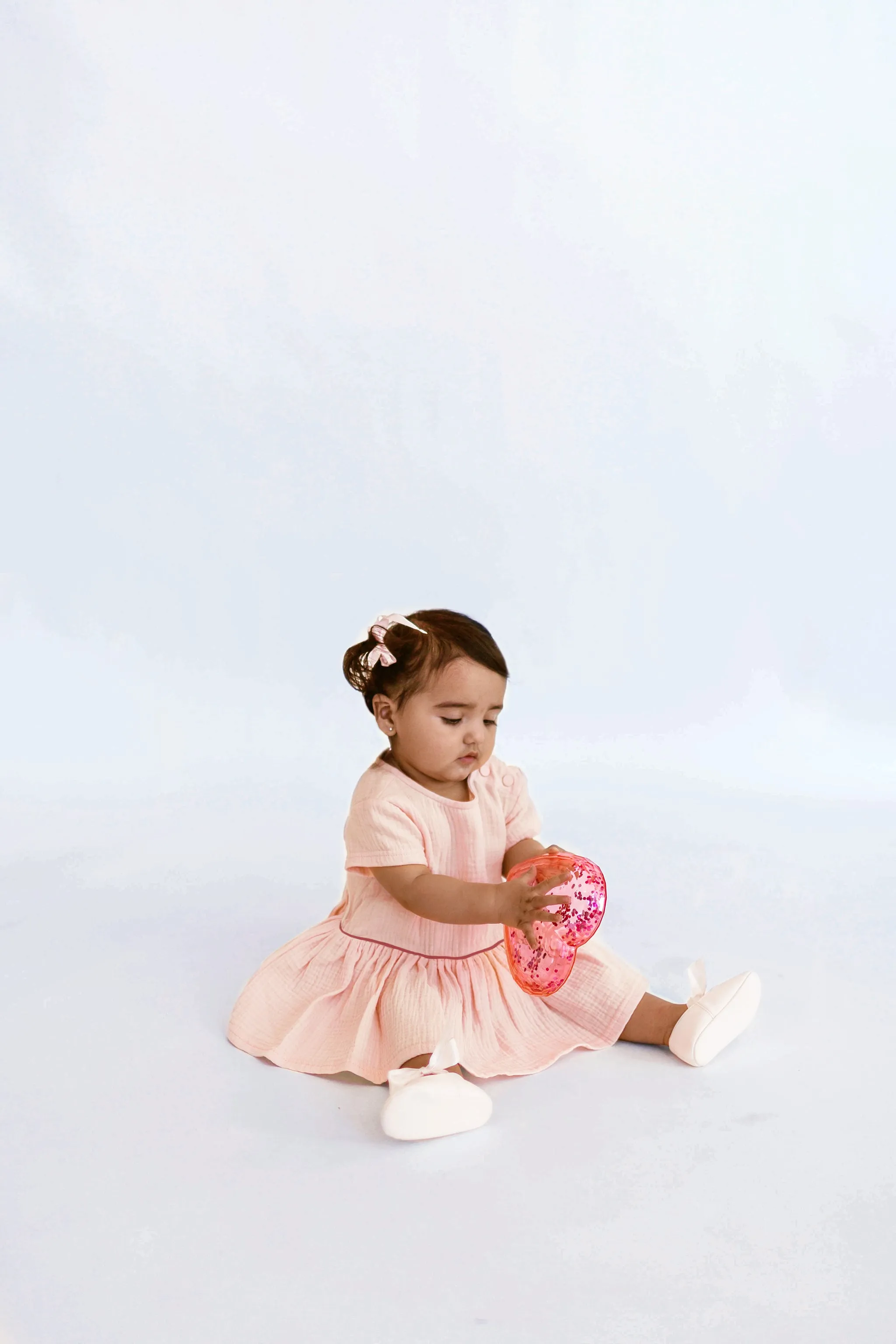 Baby Hi-Low Dress | Pink