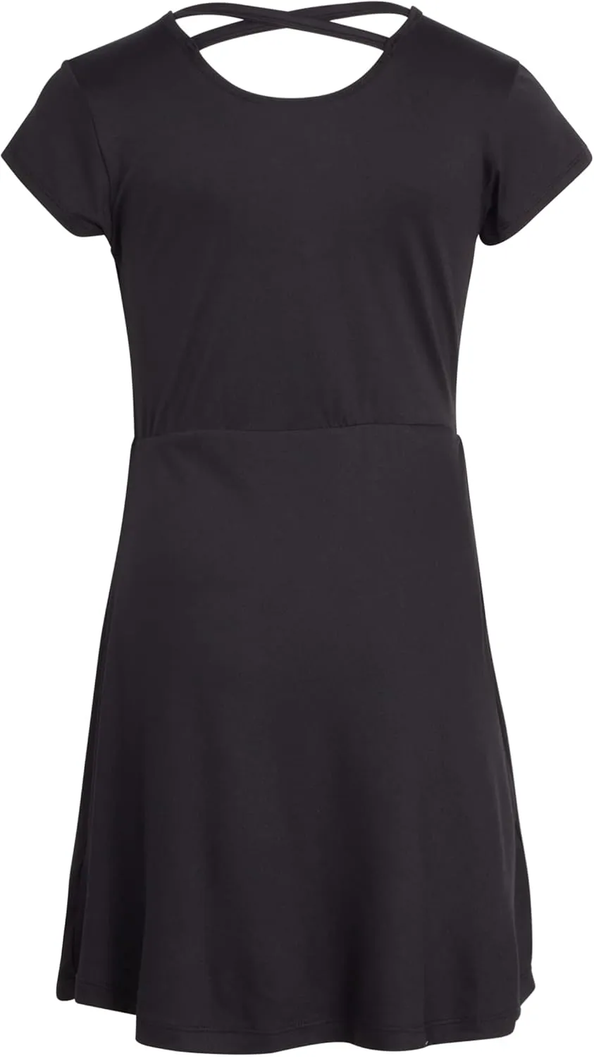 bebe Girls' Dress - 2 Pack Super Soft Casual Dress (7-16)