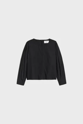 Bulk Sleeve Top In Black 033