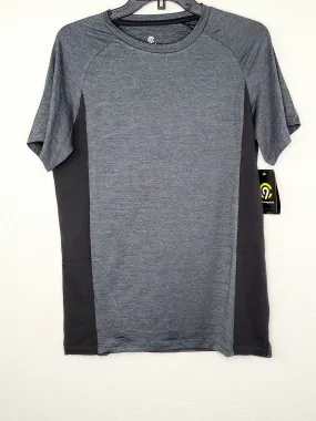 Champion C9 Boys' Gray & Black Cloud Knit Breathable Stretch Athletic Tee
