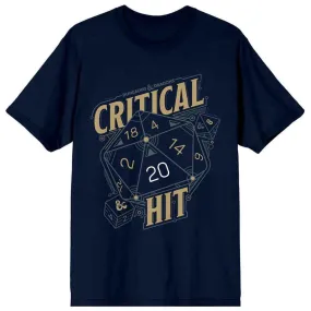 Dungeons & Dragons - Critical Hit T-Shirt (Black, Unisex) - Bioworld