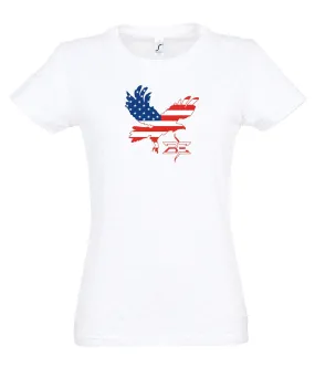 EAGLE ARCHERY DESIGN WOMEN'S T- SHIRT