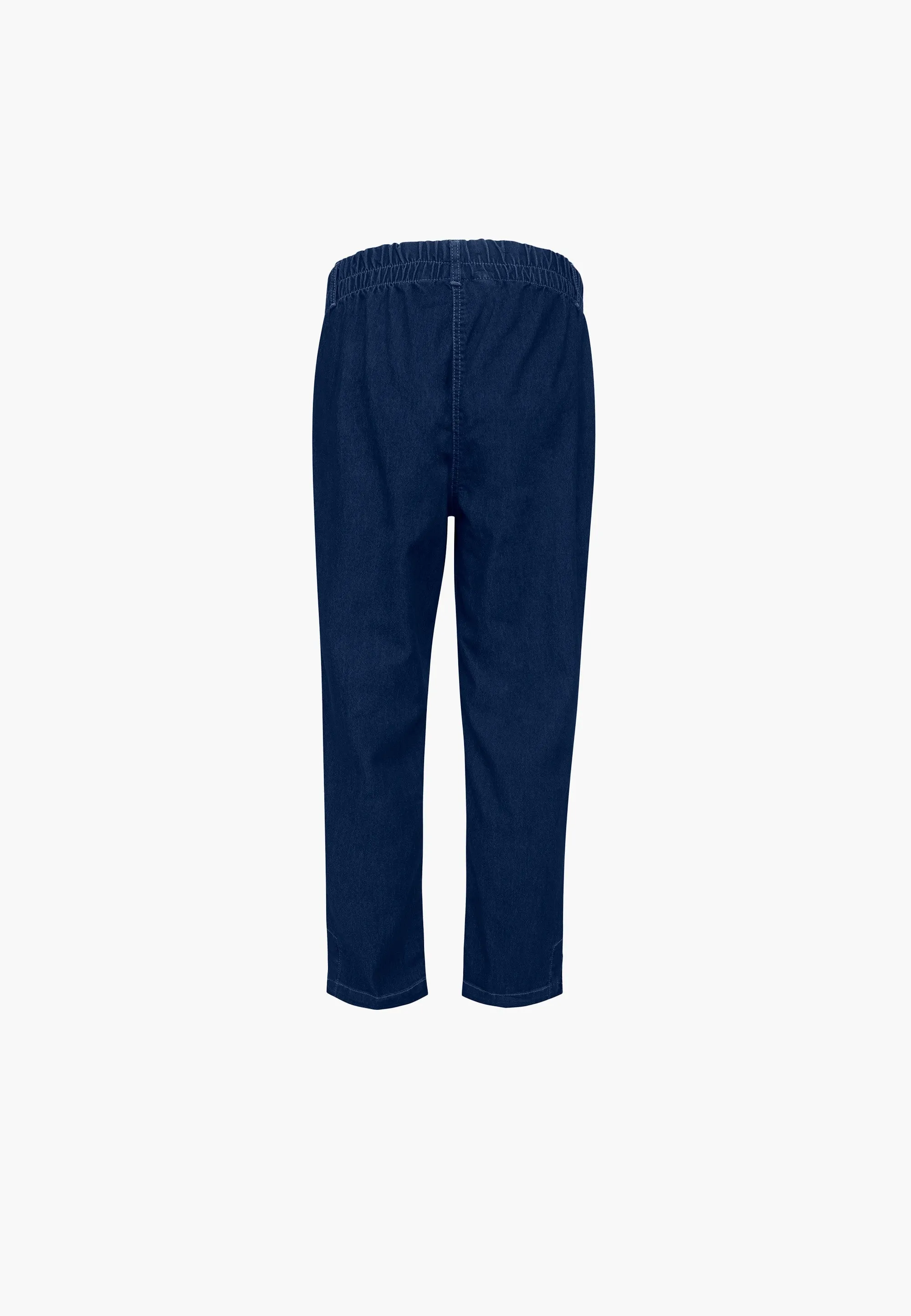 Ellie Relaxed - Short Length - Dark Blue Denim