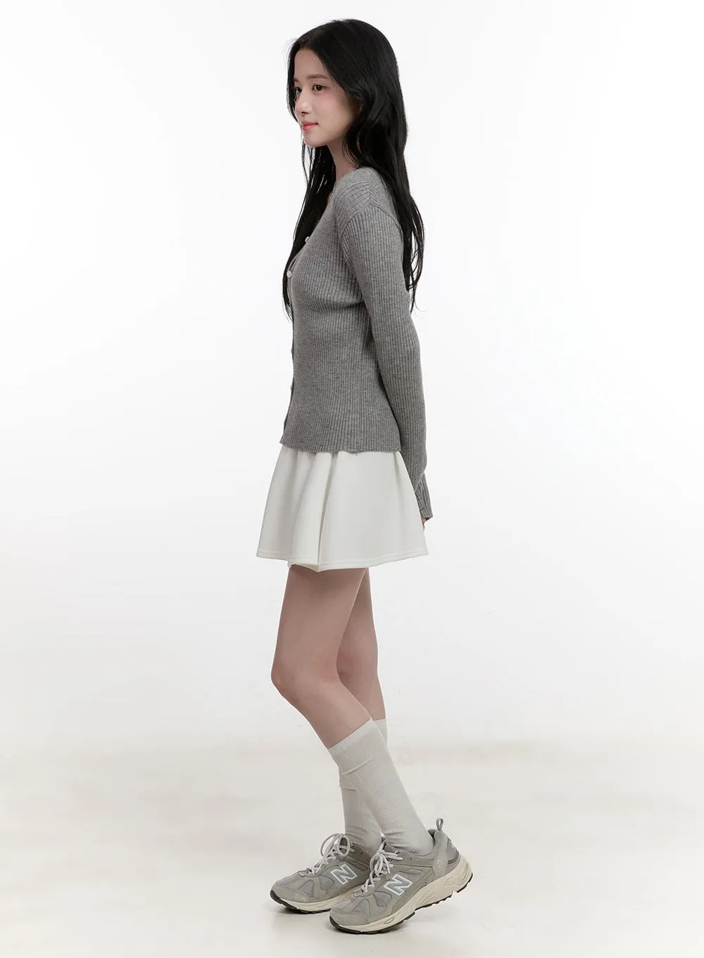 Flowy A-Line Mini Skirt CF528