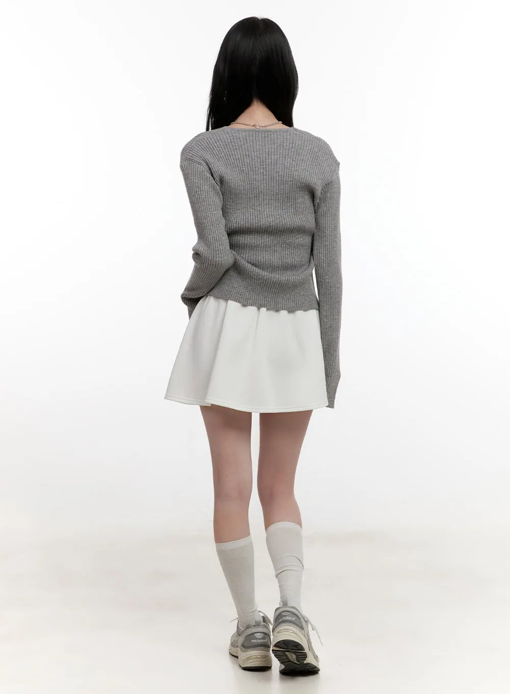 Flowy A-Line Mini Skirt CF528