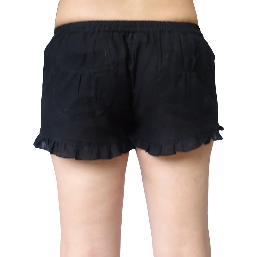 Frilly shorts