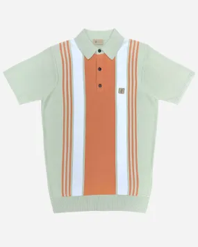 Gabicci Vintage SEARLE Polo Pistachio