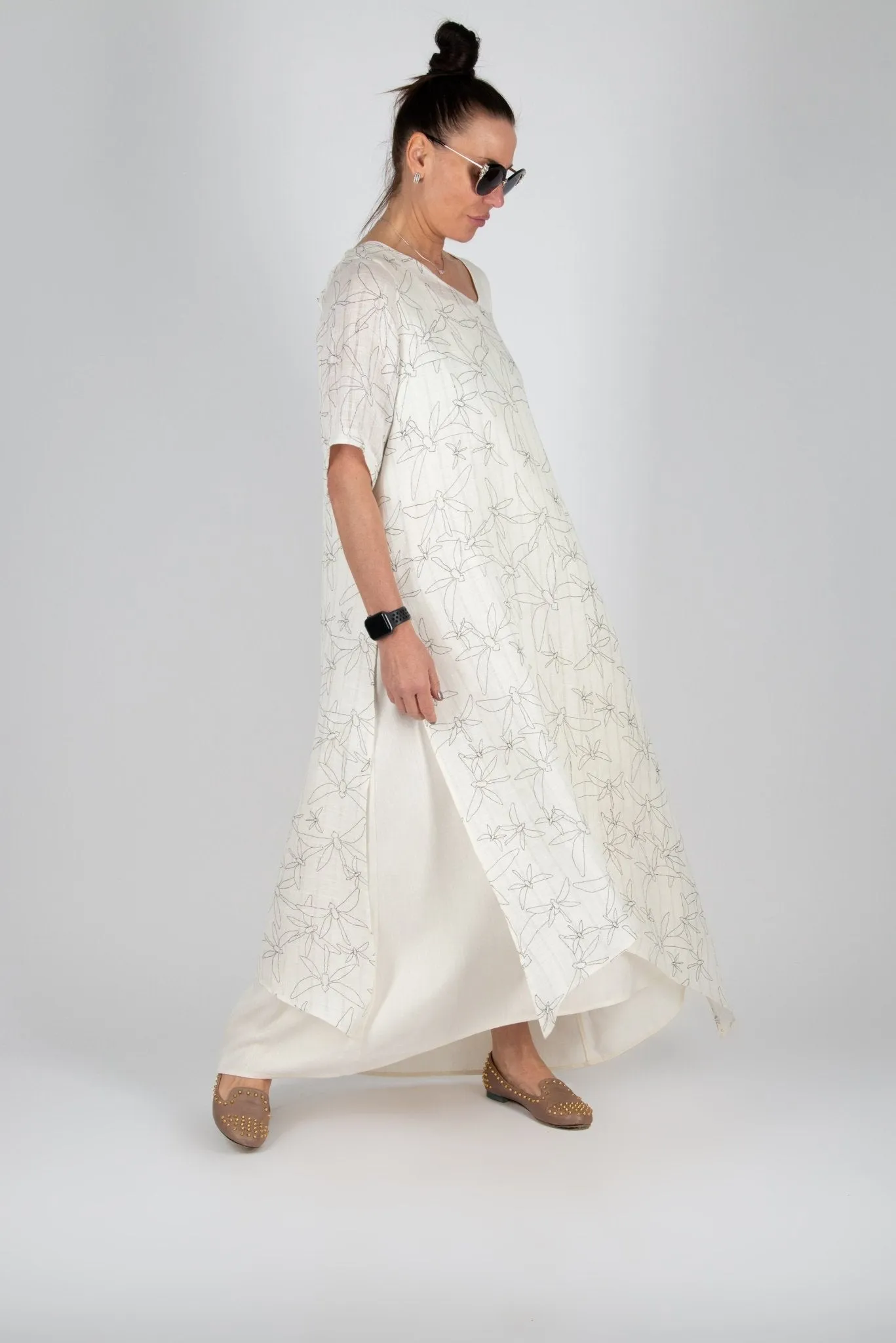 LORI Linen Dress in 2 parts