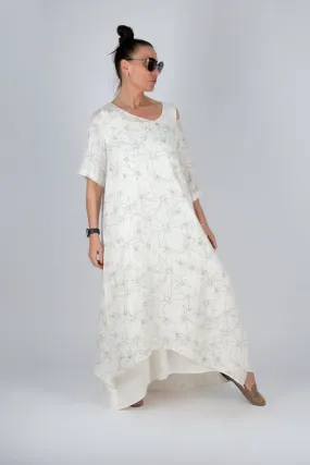 LORI Linen Dress in 2 parts