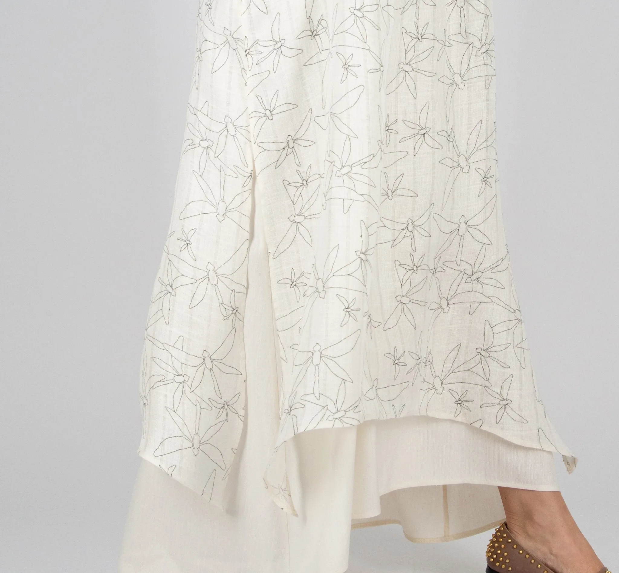 LORI Linen Dress in 2 parts