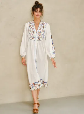M.A.B.E Arielle Tunic Dress - Blue
