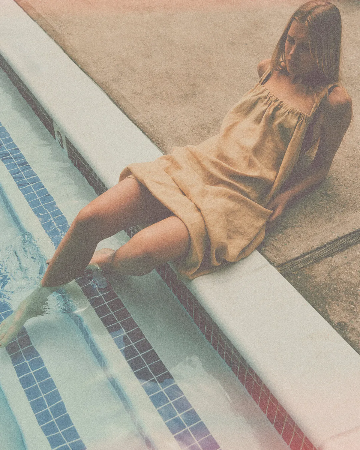 Maya Dress,  Ochre