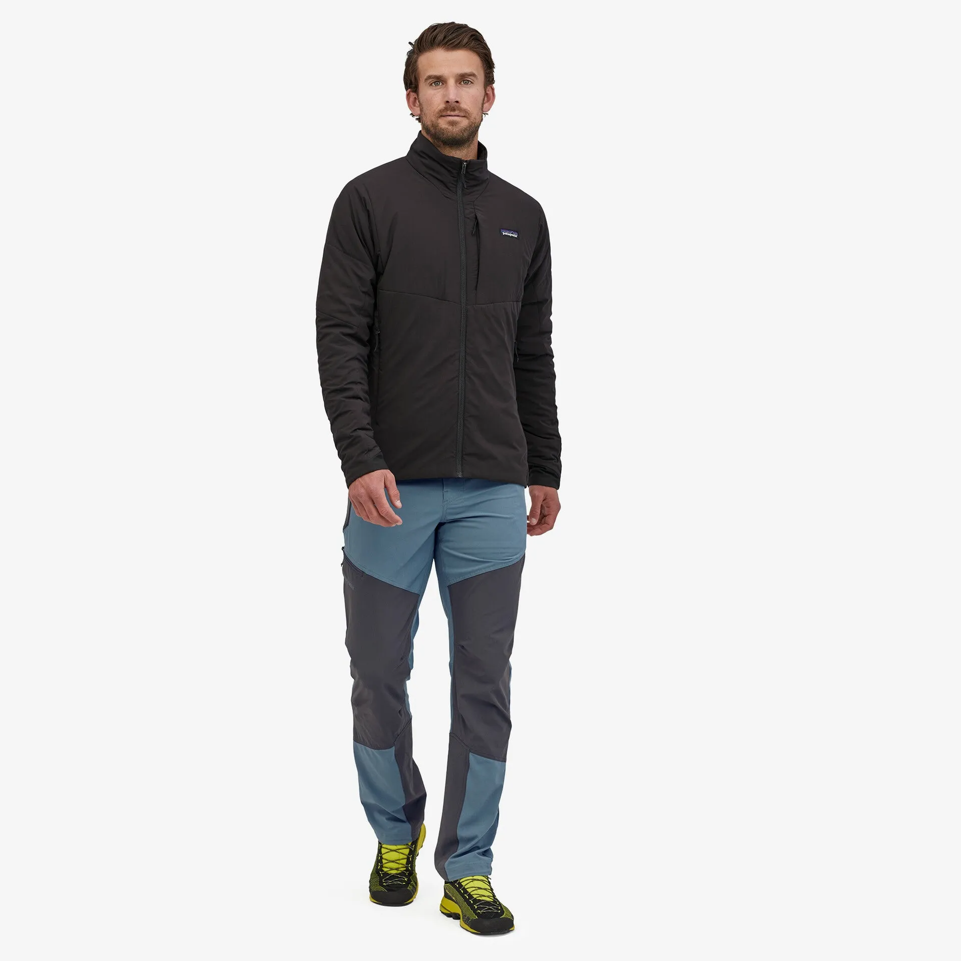 Men's alpine trousers Terravia - short Patagonia, gray