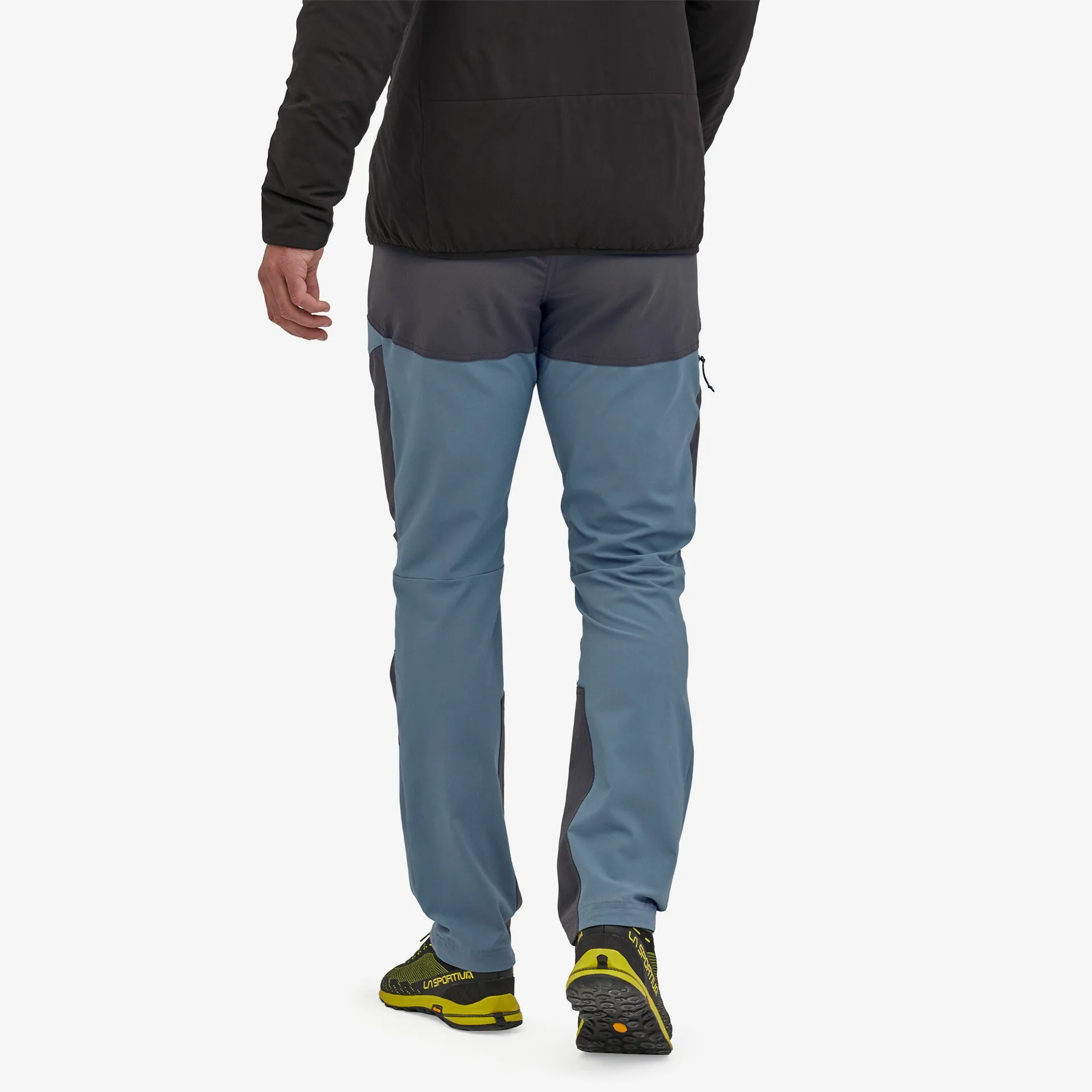 Men's alpine trousers Terravia - short Patagonia, gray