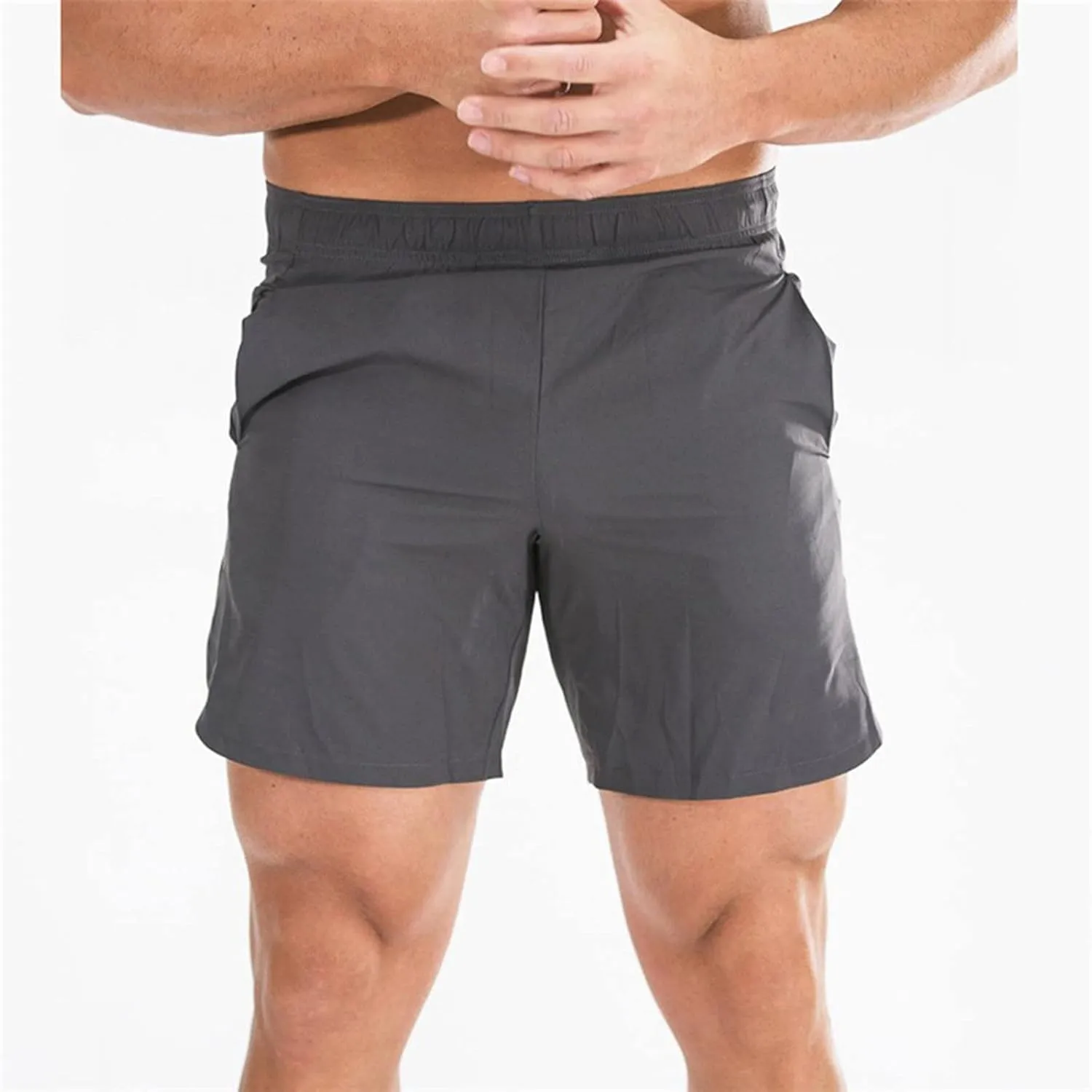 Men's Athletic Shorts Elastic Waist Quick Dry Breathable Comfortable Gym Workout Running Training Casual Sportswear