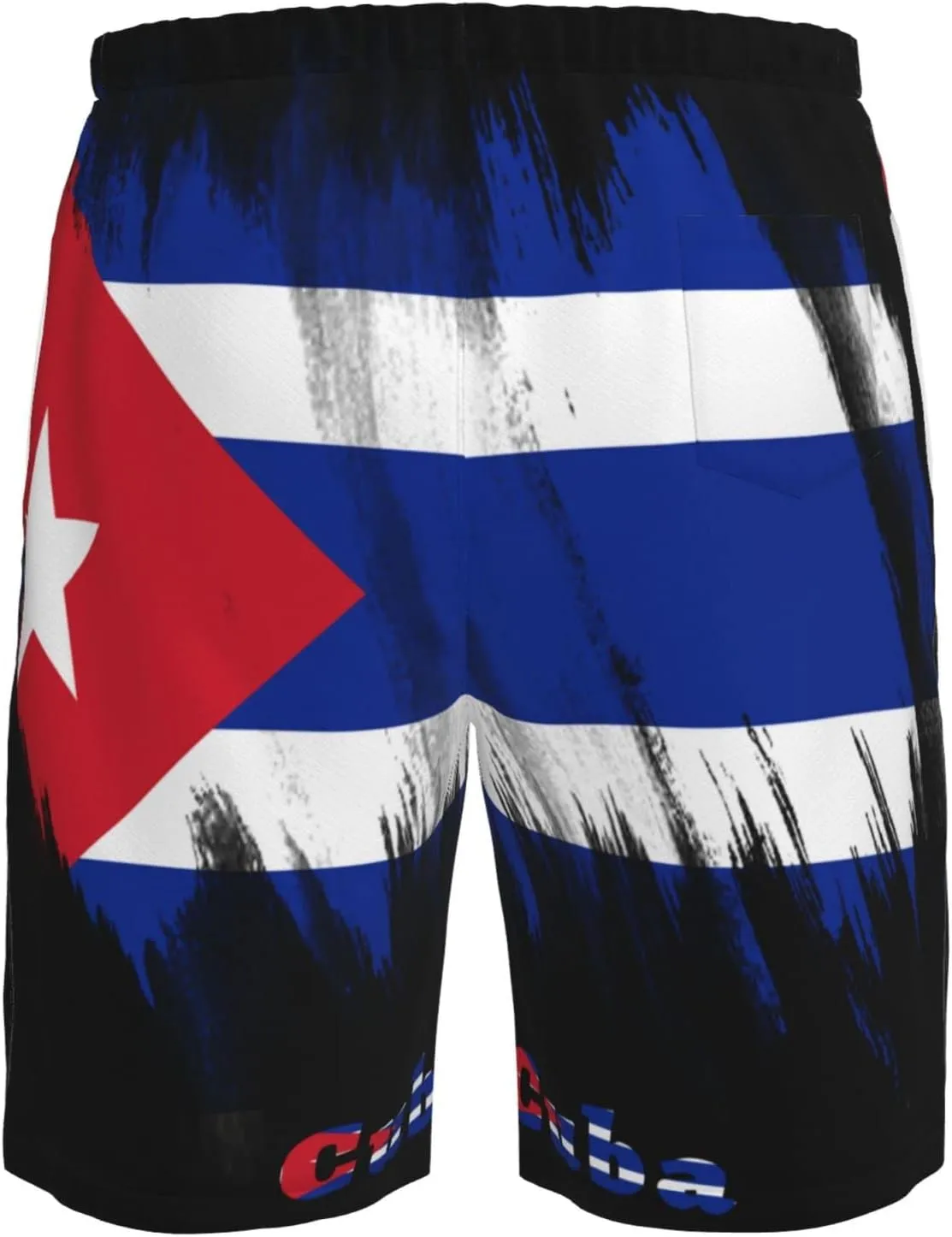 Men's Beach Shorts Drawstring Quick Dry Running Athletic Shorts Comfortable Loose Gym Shorts Swimsuit Pants with Pockets