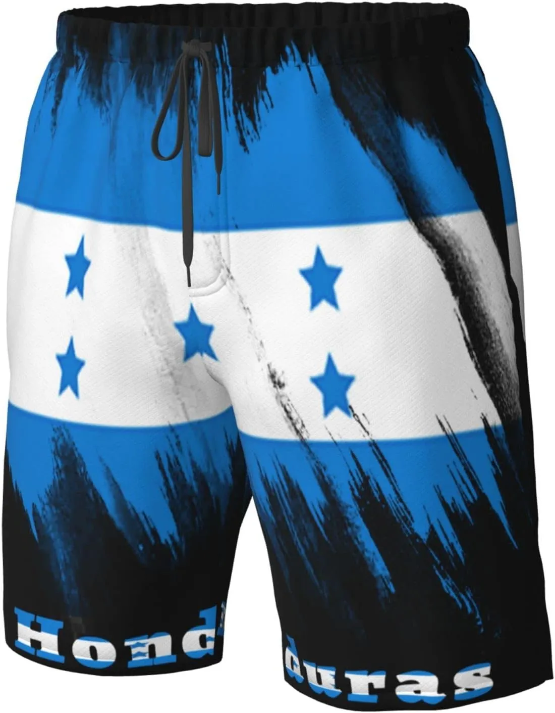 Men's Beach Shorts Drawstring Quick Dry Running Athletic Shorts Comfortable Loose Gym Shorts Swimsuit Pants with Pockets