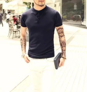 Men's Casual Summer Polo Shirt