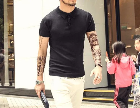 Men's Casual Summer Polo Shirt