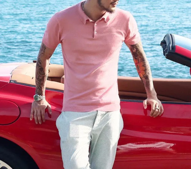 Men's Casual Summer Polo Shirt