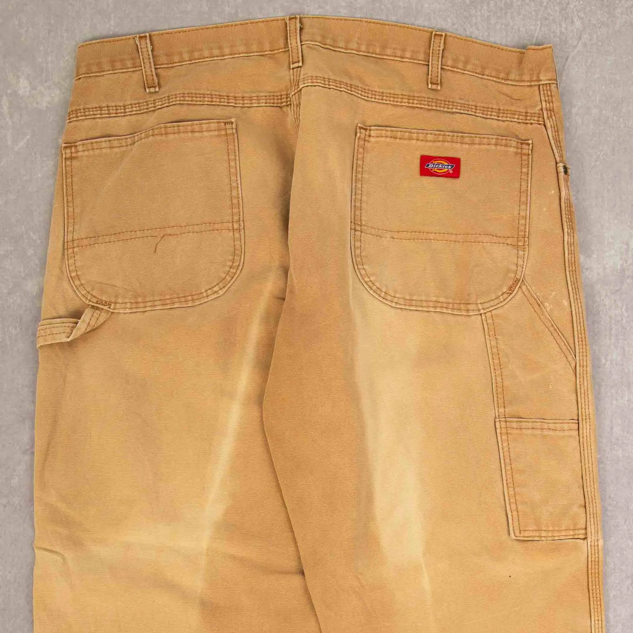 MEN'S VINTAGE DICKIES RELAXED FIT CARPENTER TROUSERS - W38 X L30