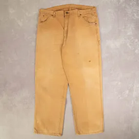 MEN'S VINTAGE DICKIES RELAXED FIT CARPENTER TROUSERS - W38 X L30