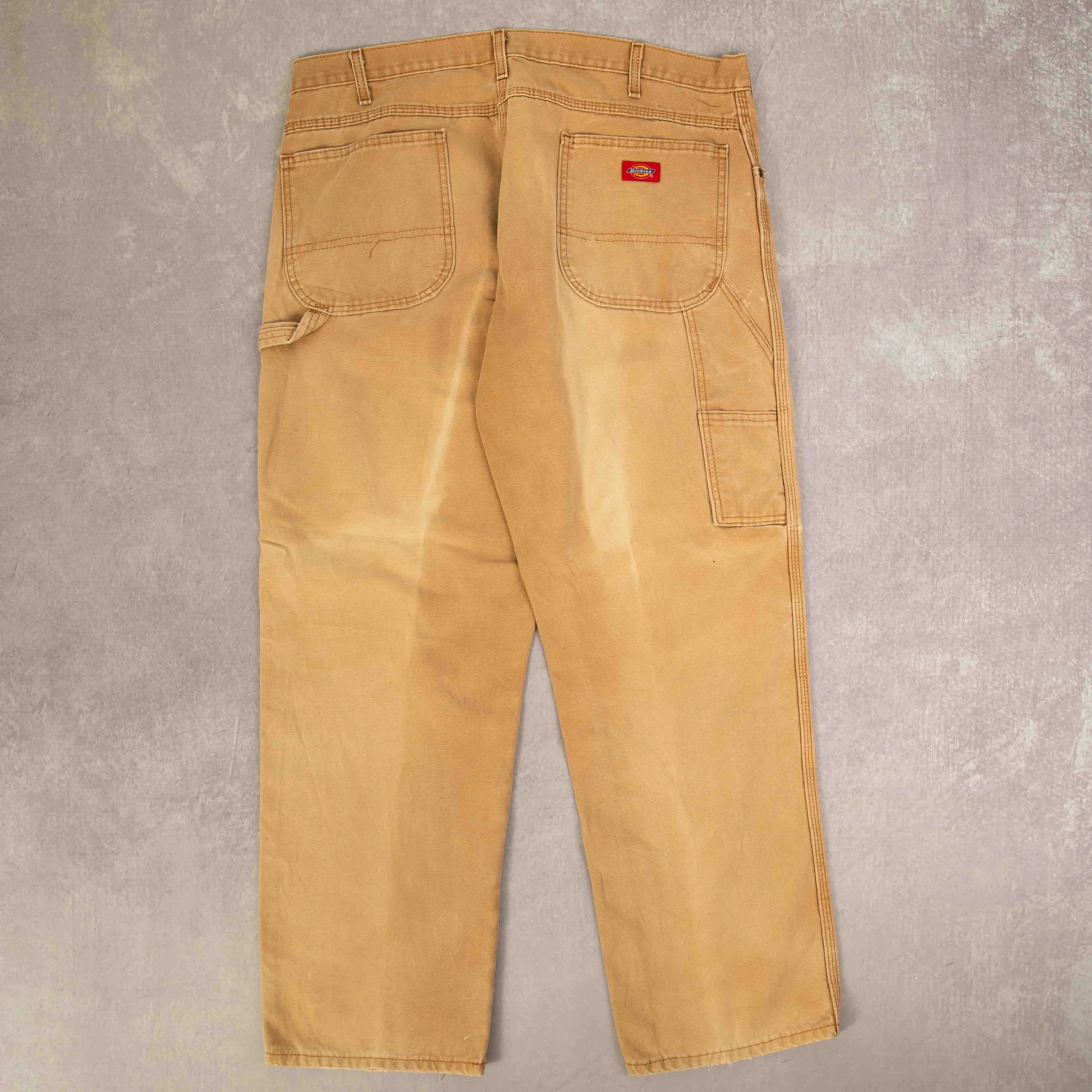 MEN'S VINTAGE DICKIES RELAXED FIT CARPENTER TROUSERS - W38 X L30