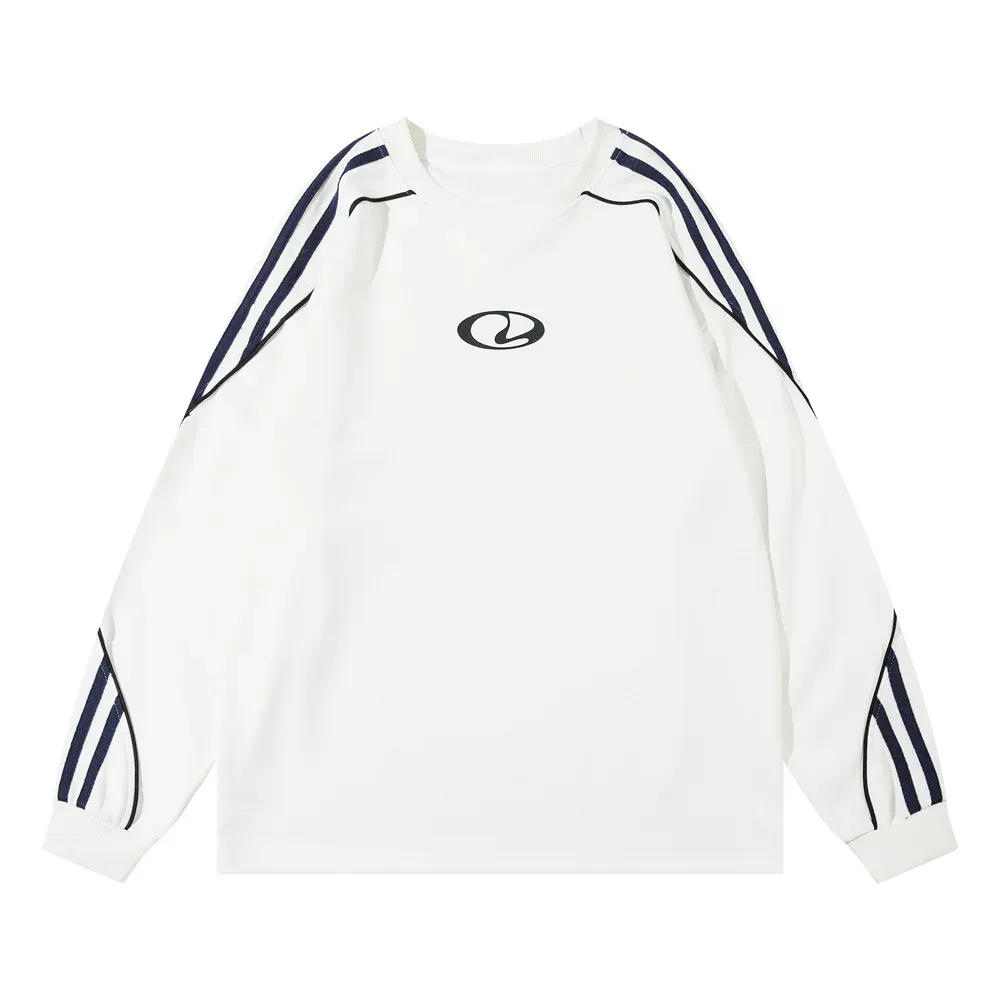 'Modulus' Oversized Long Sleeve Cotton Tee