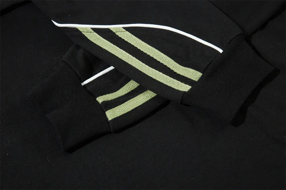 'Modulus' Oversized Long Sleeve Cotton Tee