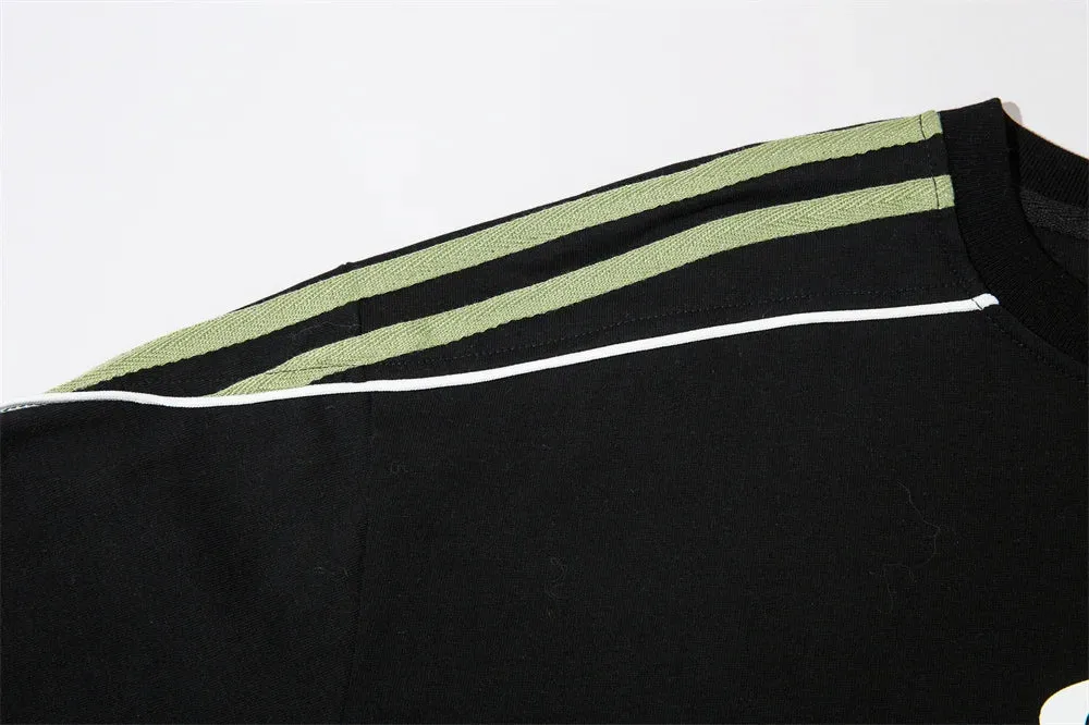 'Modulus' Oversized Long Sleeve Cotton Tee