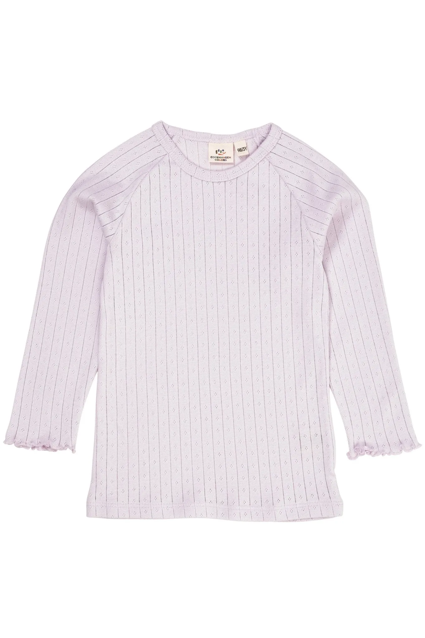 POINTELLE JUNIOR LS TEE - LAVENDER