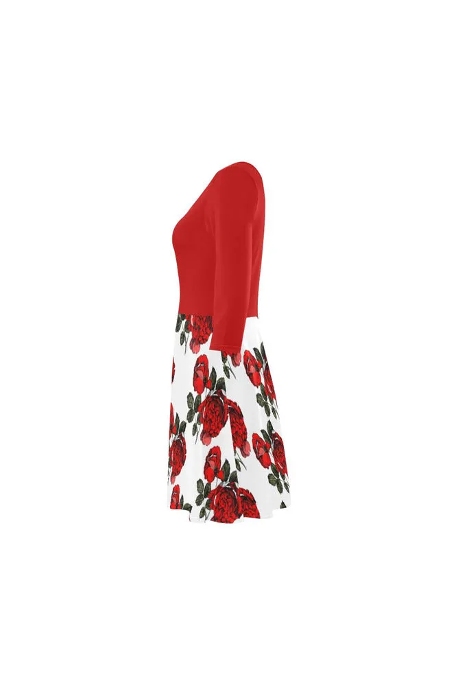 Rose Sleeve Swing/Sundress