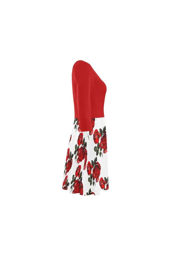 Rose Sleeve Swing/Sundress