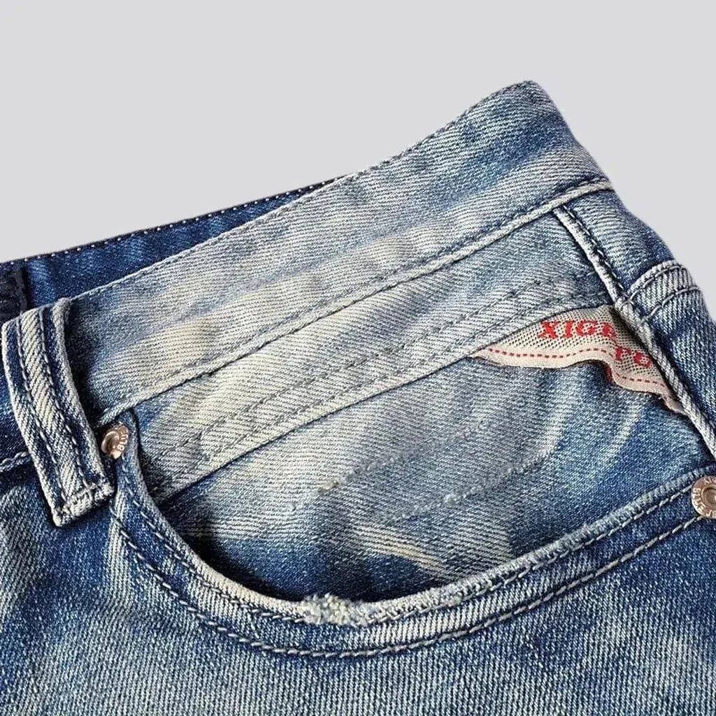 Smoothed skinny jeans
 for men