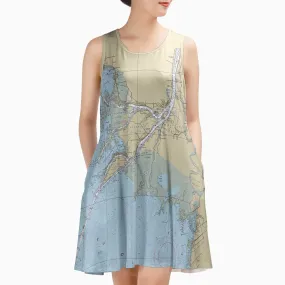 The Harsens Island Navigator Sundress