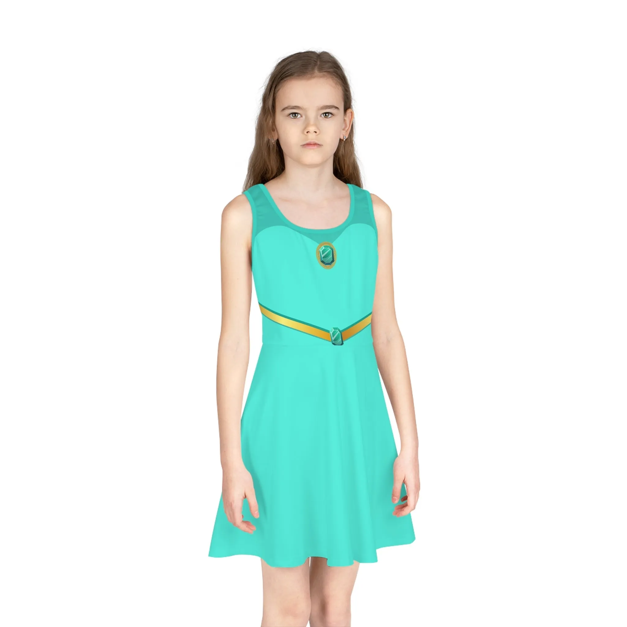 The Jasmine Girls' Sleeveless Sundress