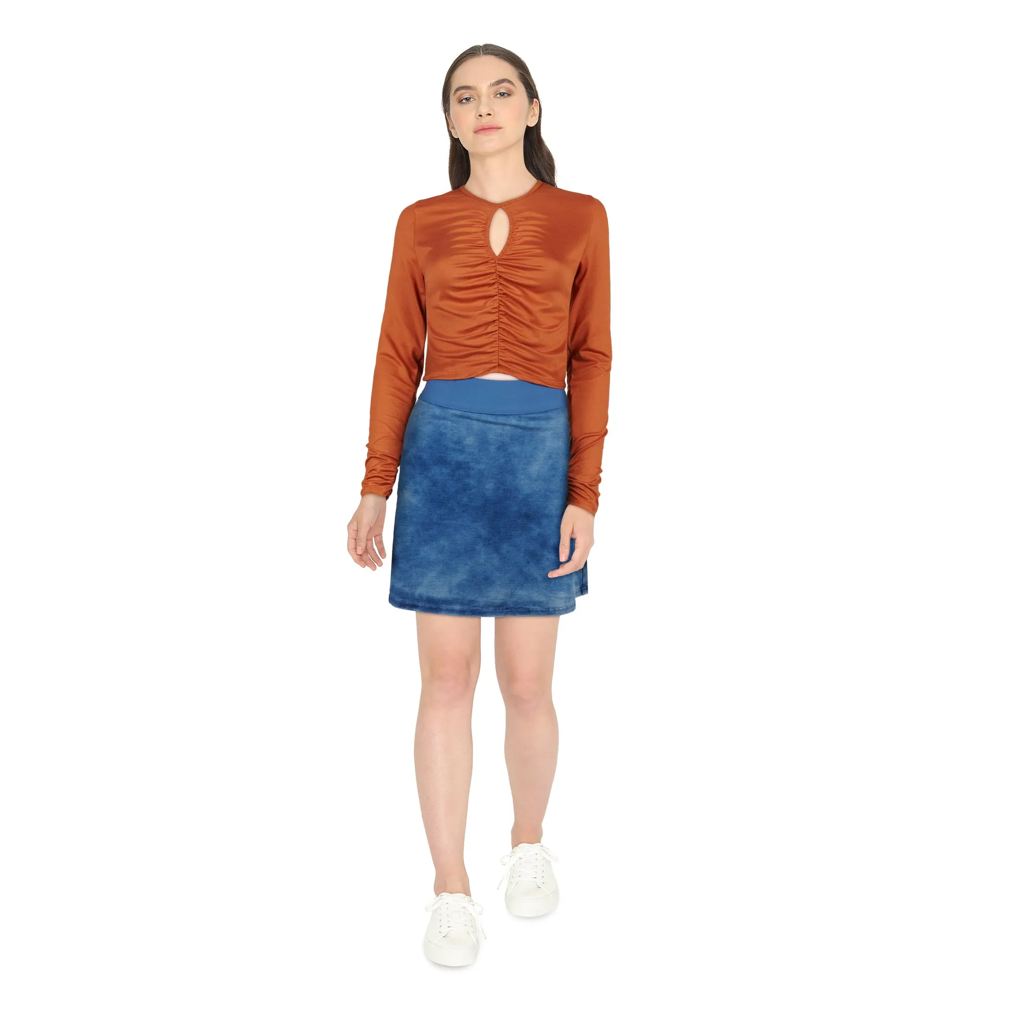 Women's Flowy Cotton Skirt