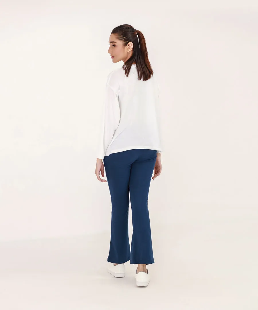 Women's Ribbed Panel Tee
