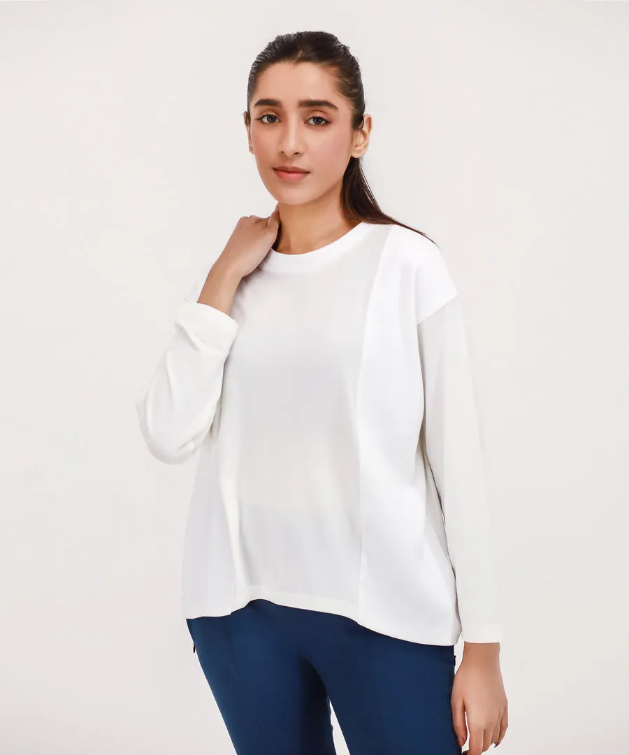 Women's Ribbed Panel Tee