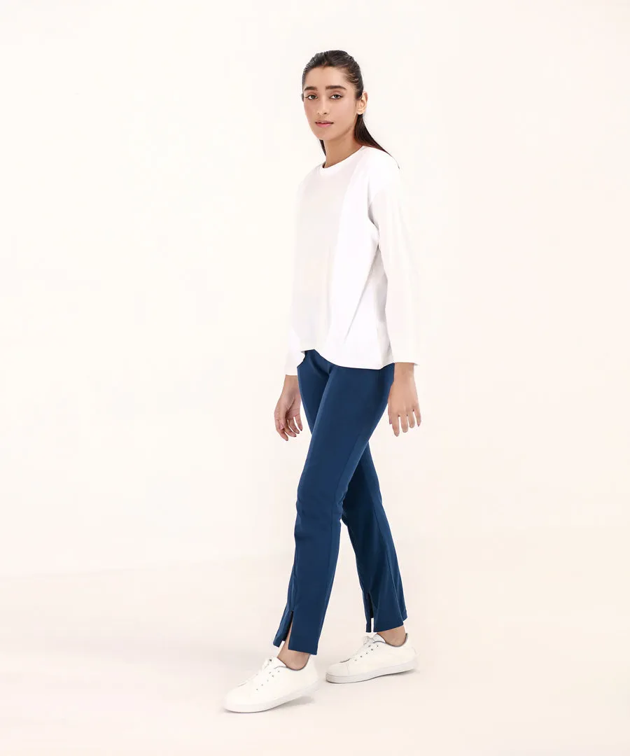 Women's Ribbed Panel Tee