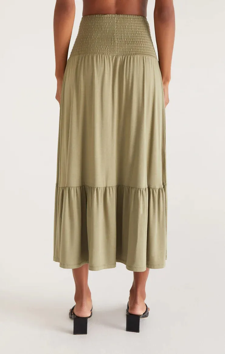Z Supply Sadie Convertible Skirt & Dress - Soft Olive