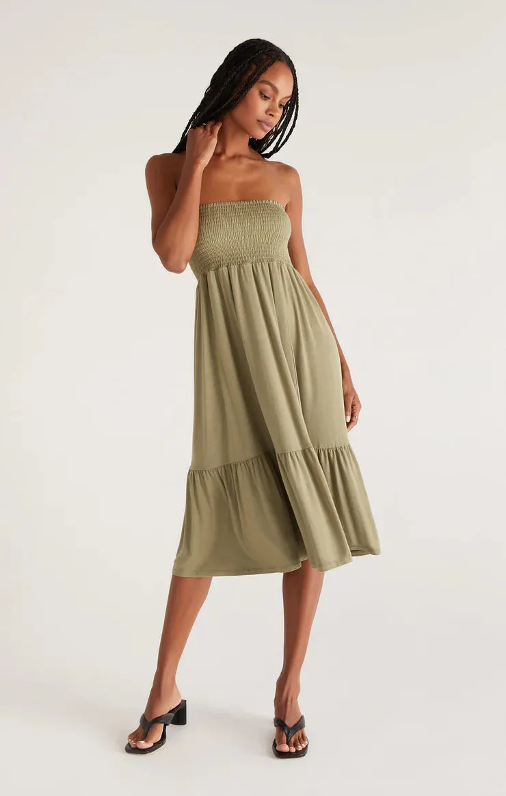 Z Supply Sadie Convertible Skirt & Dress - Soft Olive