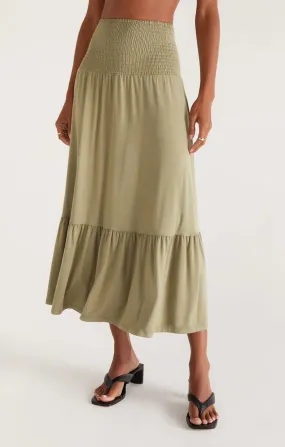 Z Supply Sadie Convertible Skirt & Dress - Soft Olive